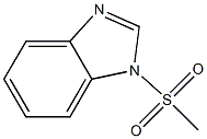 1-methylsulfonylbenzimidazole Structure