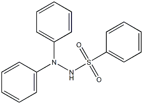 N',N'-diphenylbenzenesulfonohydrazide Structure