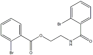 2-[(2-bromobenzoyl)amino]ethyl 2-bromobenzoate