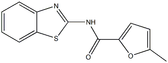 N-(1,3-benzothiazol-2-yl)-5-methylfuran-2-carboxamide Structure