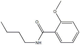N-butyl-2-methoxybenzamide 化学構造式