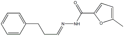 5-methyl-N-[(E)-3-phenylpropylideneamino]furan-2-carboxamide|