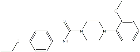 N-(4-ethoxyphenyl)-4-(2-methoxyphenyl)piperazine-1-carboxamide