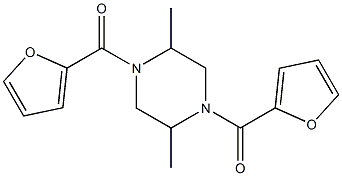 [4-(furan-2-carbonyl)-2,5-dimethylpiperazin-1-yl]-(furan-2-yl)methanone|