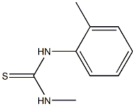1-methyl-3-(2-methylphenyl)thiourea Structure