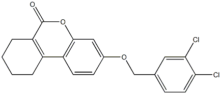 3-[(3,4-dichlorophenyl)methoxy]-7,8,9,10-tetrahydrobenzo[c]chromen-6-one