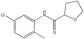 N-(5-chloro-2-methylphenyl)oxolane-2-carboxamide Struktur