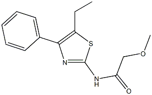 N-(5-ethyl-4-phenyl-1,3-thiazol-2-yl)-2-methoxyacetamide