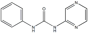 1-phenyl-3-pyrazin-2-ylurea Structure