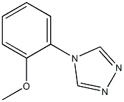 4-(2-methoxyphenyl)-1,2,4-triazole Struktur