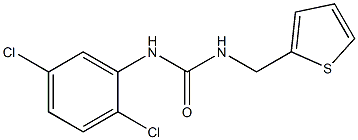 1-(2,5-dichlorophenyl)-3-(thiophen-2-ylmethyl)urea Structure