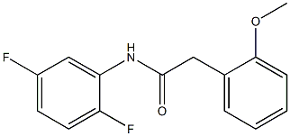 N-(2,5-difluorophenyl)-2-(2-methoxyphenyl)acetamide|