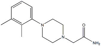 2-[4-(2,3-dimethylphenyl)piperazin-1-yl]acetamide Structure