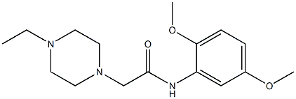 N-(2,5-dimethoxyphenyl)-2-(4-ethylpiperazin-1-yl)acetamide