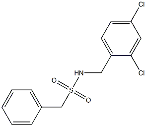 N-[(2,4-dichlorophenyl)methyl]-1-phenylmethanesulfonamide Structure