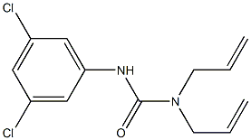 3-(3,5-dichlorophenyl)-1,1-bis(prop-2-enyl)urea Structure
