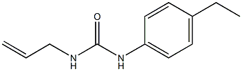 1-(4-ethylphenyl)-3-prop-2-enylurea Structure