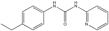 1-(4-ethylphenyl)-3-pyridin-2-ylurea Structure
