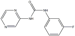 1-(3-fluorophenyl)-3-pyrazin-2-ylurea