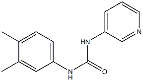 1-(3,4-dimethylphenyl)-3-pyridin-3-ylurea Structure