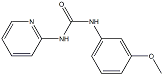 1-(3-methoxyphenyl)-3-pyridin-2-ylurea Structure