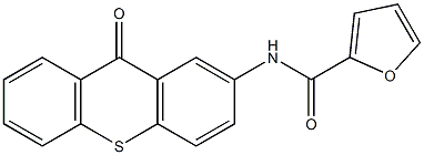 N-(9-oxothioxanthen-2-yl)furan-2-carboxamide