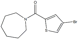 azepan-1-yl-(4-bromothiophen-2-yl)methanone Structure