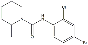 N-(4-bromo-2-chlorophenyl)-2-methylpiperidine-1-carboxamide