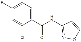 2-chloro-4-fluoro-N-(1,2-oxazol-3-yl)benzamide