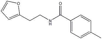 N-[2-(furan-2-yl)ethyl]-4-methylbenzamide Structure