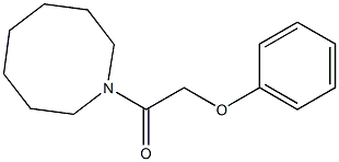 1-(azocan-1-yl)-2-phenoxyethanone Structure