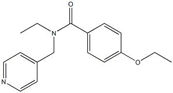 4-ethoxy-N-ethyl-N-(pyridin-4-ylmethyl)benzamide|