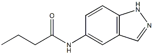N-(1H-indazol-5-yl)butanamide Structure