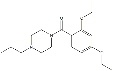  (2,4-diethoxyphenyl)-(4-propylpiperazin-1-yl)methanone