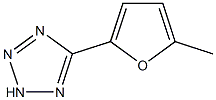5-(5-methylfuran-2-yl)-2H-tetrazole Struktur