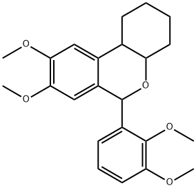 6-(2,3-dimethoxyphenyl)-8,9-dimethoxy-2,3,4,4a,6,10b-hexahydro-1H-benzo[c]chromene Structure