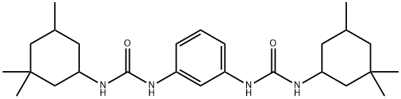 1-(3,3,5-trimethylcyclohexyl)-3-[3-[(3,3,5-trimethylcyclohexyl)carbamoylamino]phenyl]urea Structure