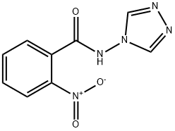 2-nitro-N-(1,2,4-triazol-4-yl)benzamide Structure