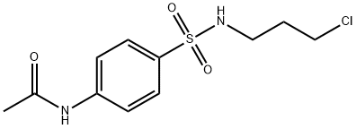 N-[4-(3-chloropropylsulfamoyl)phenyl]acetamide Structure
