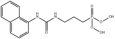 1-(3-dihydroperoxyphosphorylpropyl)-3-naphthalen-1-ylurea|