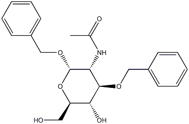14146-27-1 苄基3--O-苄基-2-乙酰氨基-2-脱氧-Α-D-吡喃葡萄糖
