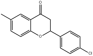 2-(4-chlorophenyl)-6-methyl-2,3-dihydrochromen-4-one