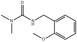 3-[(2-methoxyphenyl)methyl]-1,1-dimethylurea Structure