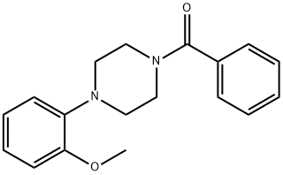 [4-(2-methoxyphenyl)piperazin-1-yl]-phenylmethanone Structure