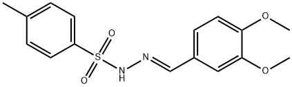 N-[(E)-(3,4-dimethoxyphenyl)methylideneamino]-4-methylbenzenesulfonamide Structure