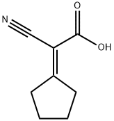 2-cyano-2-cyclopentylideneacetic acid