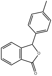 3-(4-methylphenyl)-3H-2-benzofuran-1-one Struktur