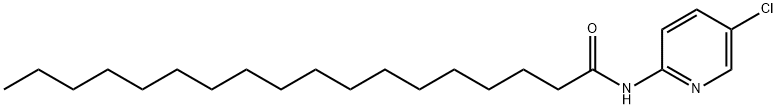 N-(5-chloropyridin-2-yl)octadecanamide Struktur