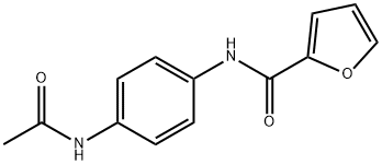 N-(4-acetamidophenyl)furan-2-carboxamide,22941-33-9,结构式