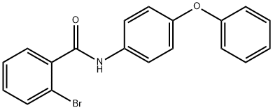 2-bromo-N-(4-phenoxyphenyl)benzamide Structure